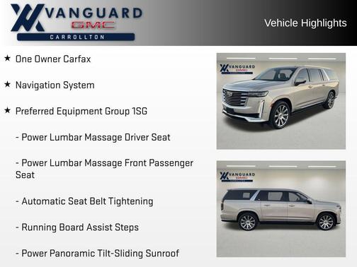 2022 Cadillac Escalade ESV Premium Luxury Platinum