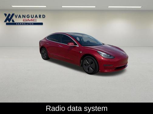 Red Multi-Coat 2019 Tesla Model 3 Standard Range