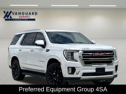 White Frost Tricoat 2022 GMC Yukon SLT