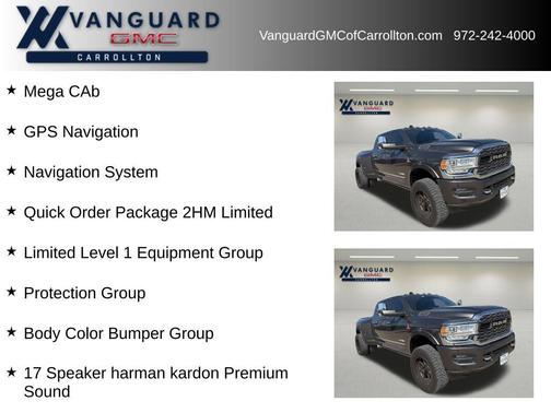 2020 RAM 3500 Limited Mega Cab 4x4 6'4' Box