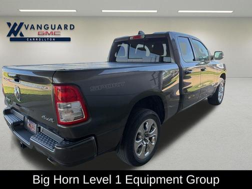 Granite Crystal Metallic Clearcoat 2020 RAM 1500 Big Horn/Lone Star