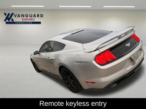 Ingot Silver Metallic 2018 Ford Mustang EcoBoost