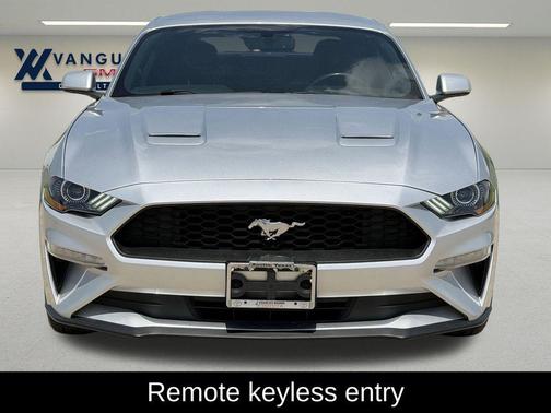 Ingot Silver Metallic 2018 Ford Mustang EcoBoost