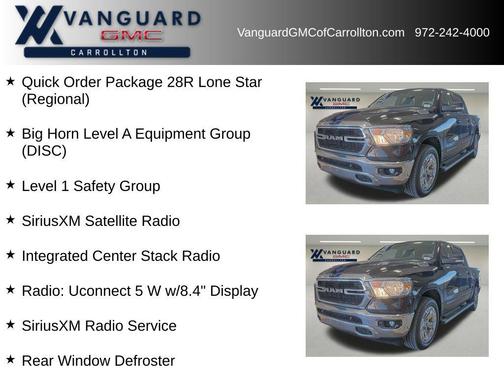 2022 RAM 1500 Big Horn/Lone Star