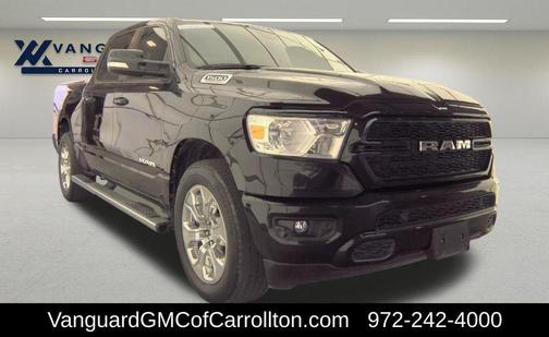 Diamond Black Crystal Pearlcoat 2022 RAM 1500 Big Horn/Lone Star