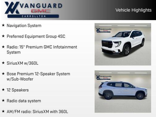 2025 GMC Acadia FWD Elevation