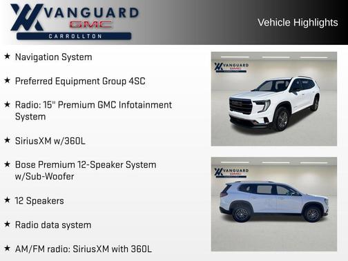 2025 GMC Acadia FWD Elevation