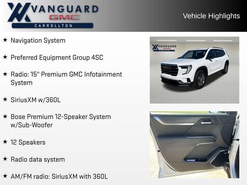 2025 GMC Acadia FWD Elevation