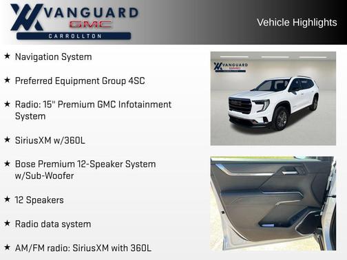 2025 GMC Acadia FWD Elevation