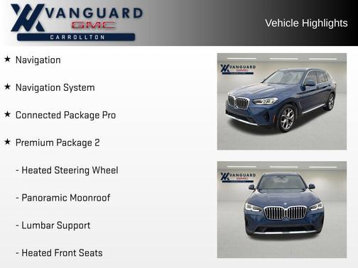 2022 BMW X3 sDrive30i