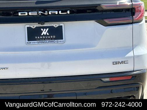 Glacier White Tricoat 2026 GMC Acadia Denali