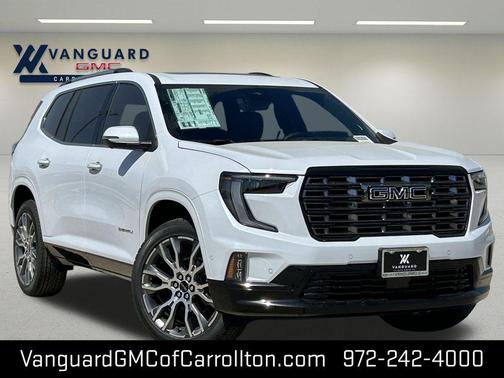 Glacier White Tricoat 2026 GMC Acadia Denali