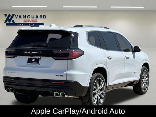 Glacier White Tricoat 2026 GMC Acadia Denali