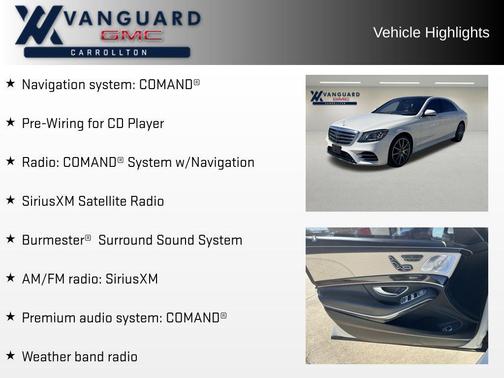 2019 Mercedes-Benz S-Class S 560