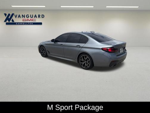 Bluestone Metallic 2021 BMW 530 530i