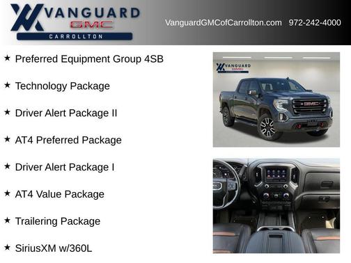 Dark Sky Metallic 2021 GMC Sierra 1500 AT4