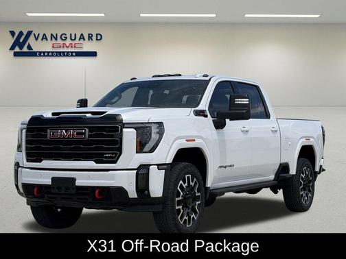 Summit White 2024 GMC Sierra 2500 AT4