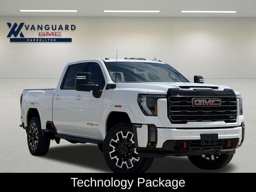 Summit White 2024 GMC Sierra 2500 AT4