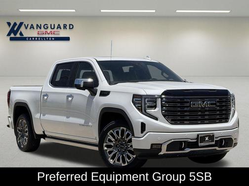 White Frost Tricoat 2025 GMC Sierra 1500 Denali Ultimate