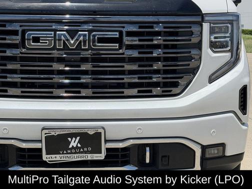 White Frost Tricoat 2025 GMC Sierra 1500 Denali Ultimate