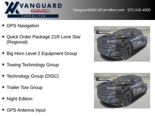 2025 RAM 1500 Big Horn/Lone Star