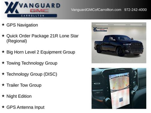 2025 RAM 1500 Big Horn/Lone Star