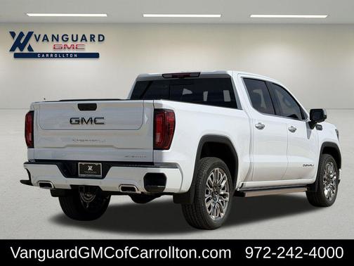 Glacier White Tricoat 2026 GMC Sierra 1500 Denali Ultimate