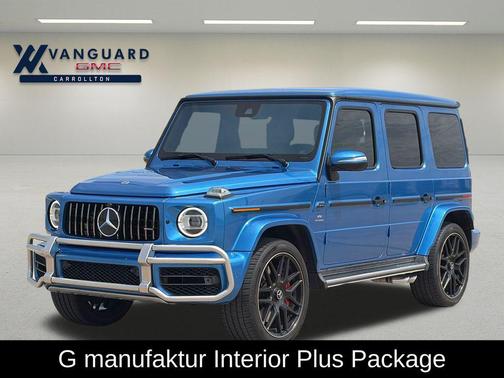 G manufaktur South Sea Blue Metallic 2021 Mercedes-Benz AMG G 63 4MATIC