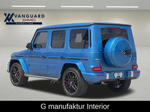 G manufaktur South Sea Blue Metallic 2021 Mercedes-Benz AMG G 63 4MATIC