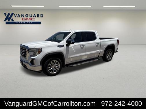 Summit White 2020 GMC Sierra 1500 SLT