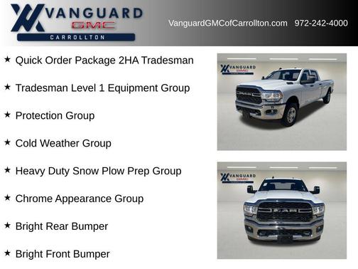 2023 RAM 2500 Tradesman Crew Cab 4x4 8' Box