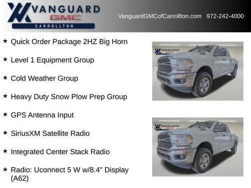 2024 RAM 2500 Big Horn Crew Cab 4x4 6'4' Box