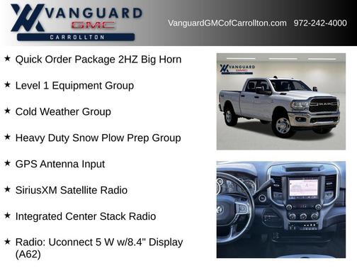 2024 RAM 2500 Big Horn Crew Cab 4x4 6'4' Box