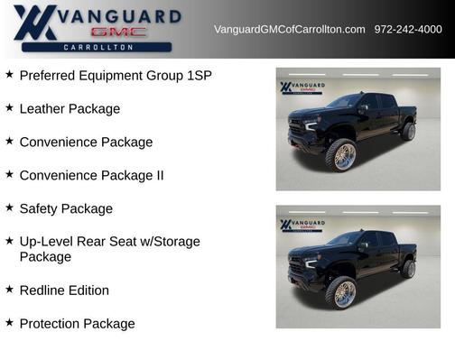 Black 2025 Chevrolet Silverado 1500 RST
