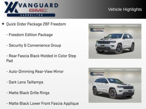 2021 Jeep Grand Cherokee Freedom 4x2