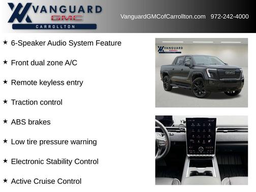 Onyx Black 2026 GMC Sierra EV Extended Range Elevation