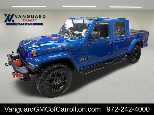 Hydro Blue Pearlcoat 2024 Jeep Gladiator Texas Trail