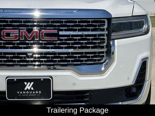 White Frost Tricoat 2023 GMC Acadia Denali