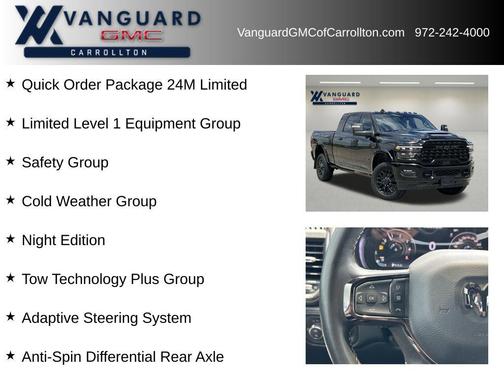 Diamond Black Crystal Pearlcoat 2025 RAM 2500 Limited