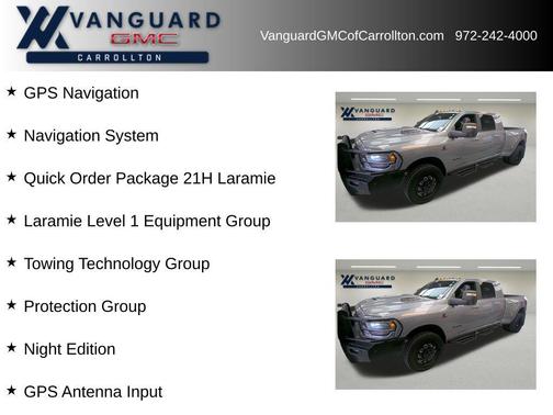 2024 RAM 3500 Laramie Mega Cab 4x4 6'4' Box