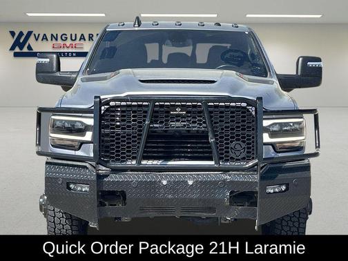 Billet Silver Metallic Clearcoat 2024 RAM 3500 Laramie Mega Cab 4x4 6'4' Box