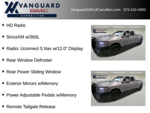 2024 RAM 3500 Laramie Mega Cab 4x4 6'4' Box