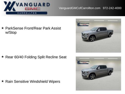 Billet Silver Metallic Clearcoat 2020 RAM 1500 Laramie