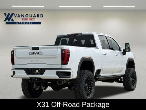 Glacier White Tricoat 2026 GMC Sierra 2500 Denali Ultimate