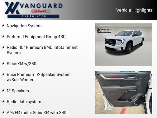 2025 GMC Acadia FWD Elevation