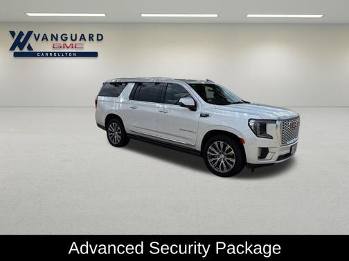 White Frost Tricoat 2021 GMC Yukon XL Denali