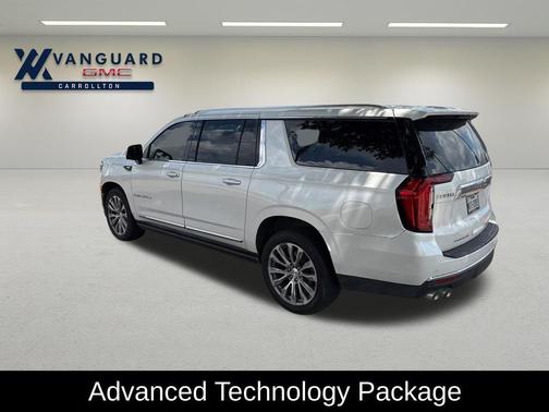 White Frost Tricoat 2021 GMC Yukon XL Denali