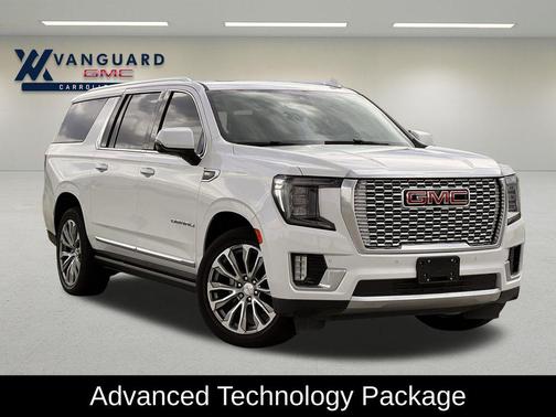 White Frost Tricoat 2021 GMC Yukon XL Denali