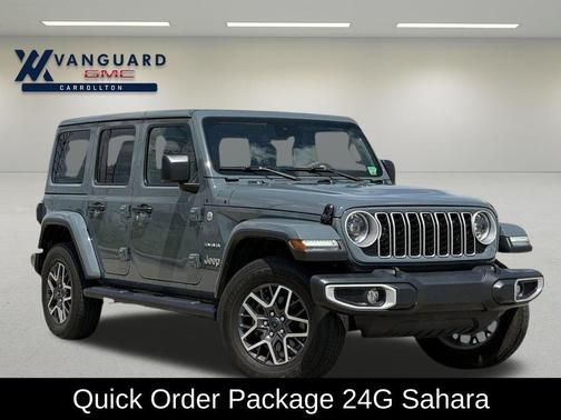 Anvil Clear Coat 2024 Jeep Wrangler 4-Door Sahara 4x4