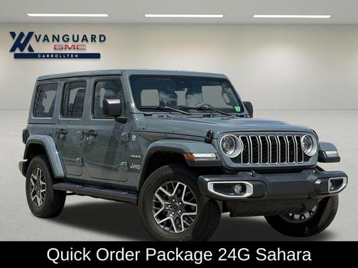 Anvil Clear Coat 2024 Jeep Wrangler 4-Door Sahara 4x4